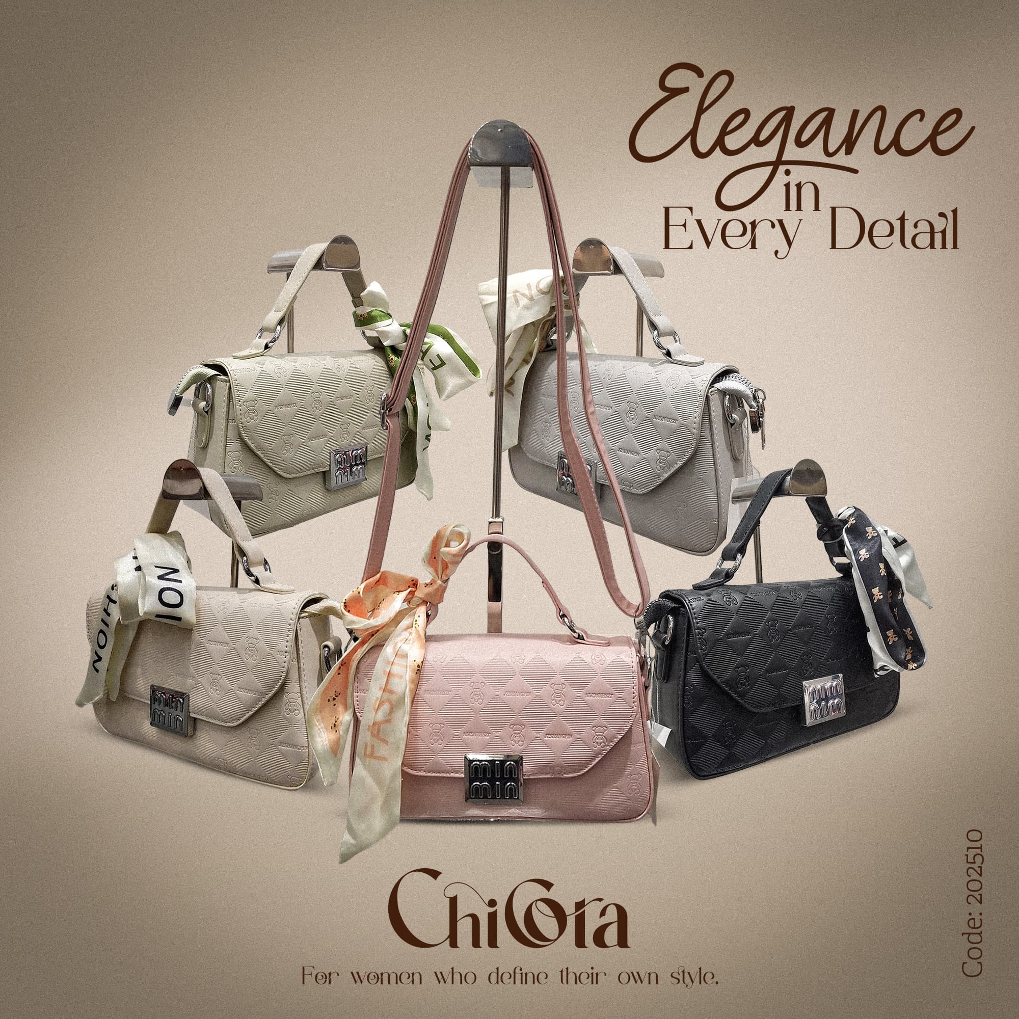 MinMin Quilted Flap Shoulder Bag - Bag - Store