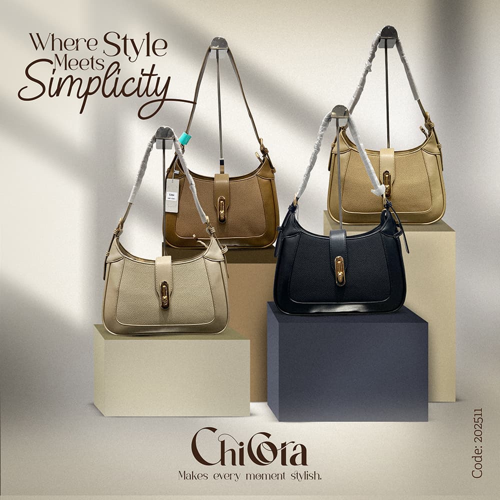 Elegant Zip Shoulder Bag - Bag - Store