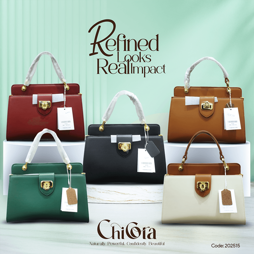 VARSSE Signature Lock Top-Handle Bag - Bag - Store