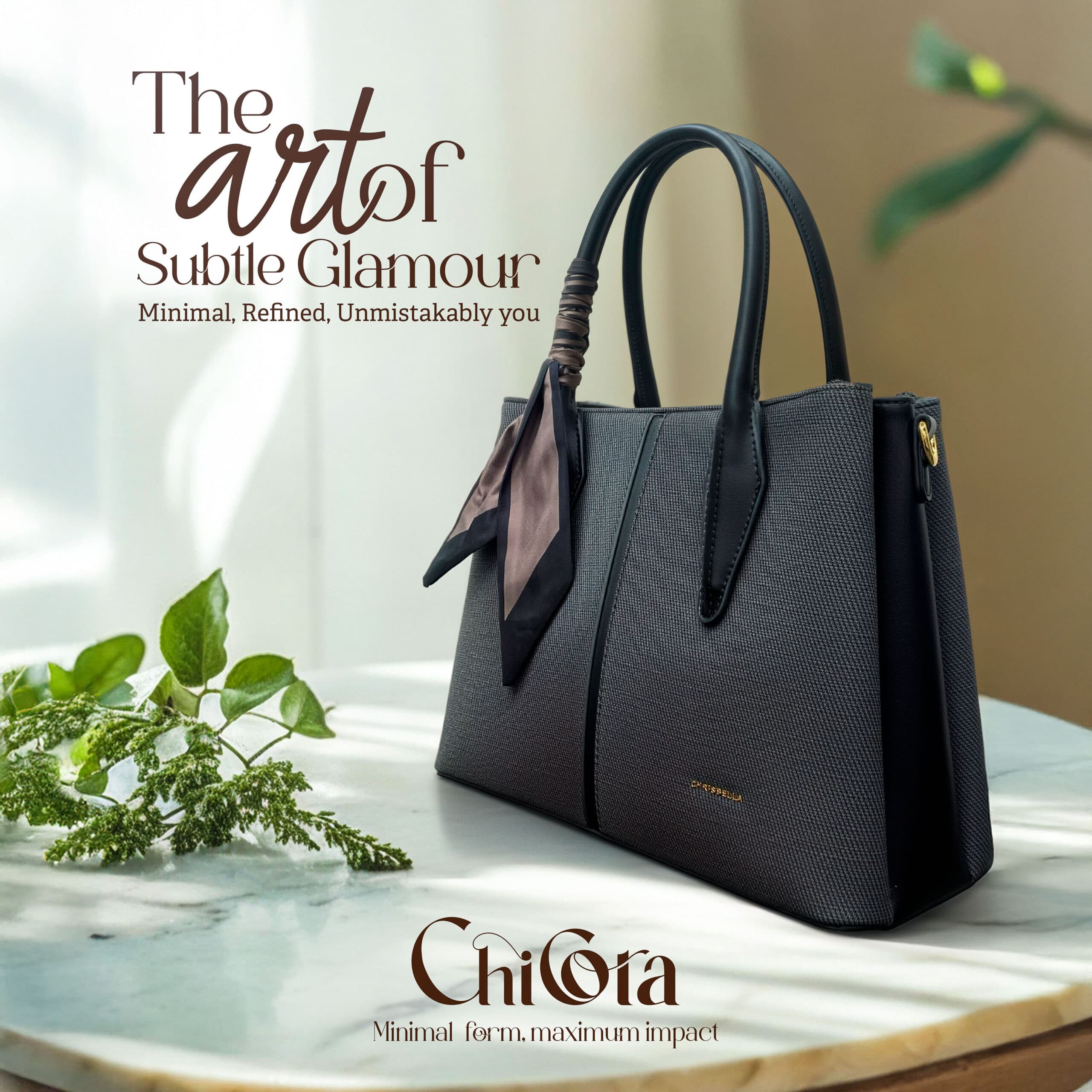 CHRISBELLA Signature Structured Tote Bag - Bag - Store